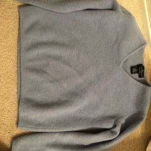 babyblue wool sweater